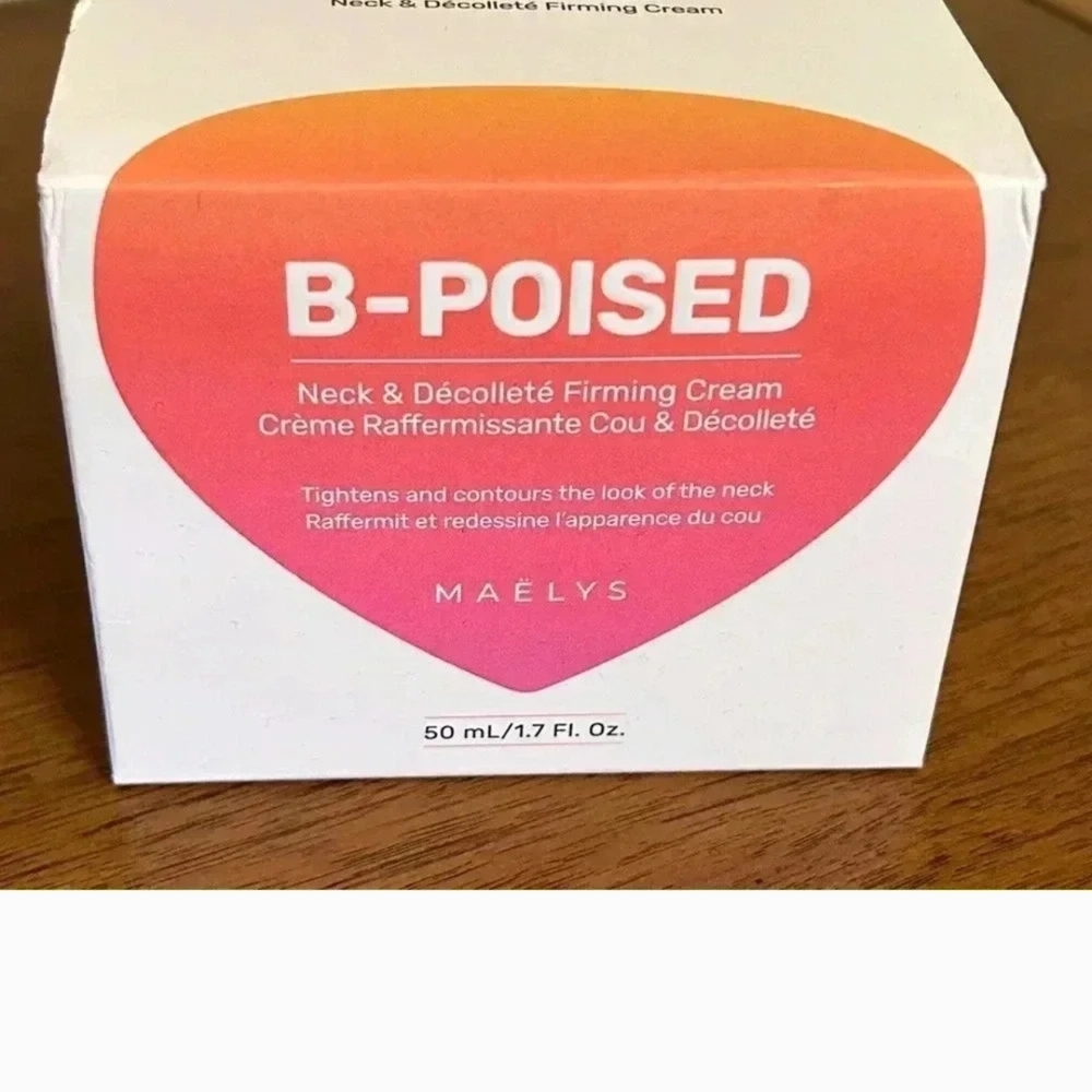 TWO jars AËLYS B-POISED Neck & Décolleté Firming Cream - ( Two Bottles for $30))